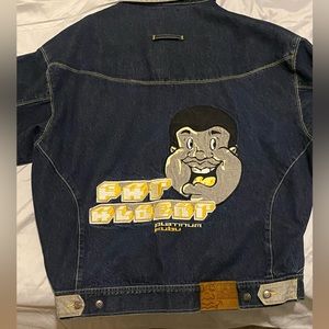Vintage Grail Fubu Denim Jacket Fat Albert Platinum Collection.